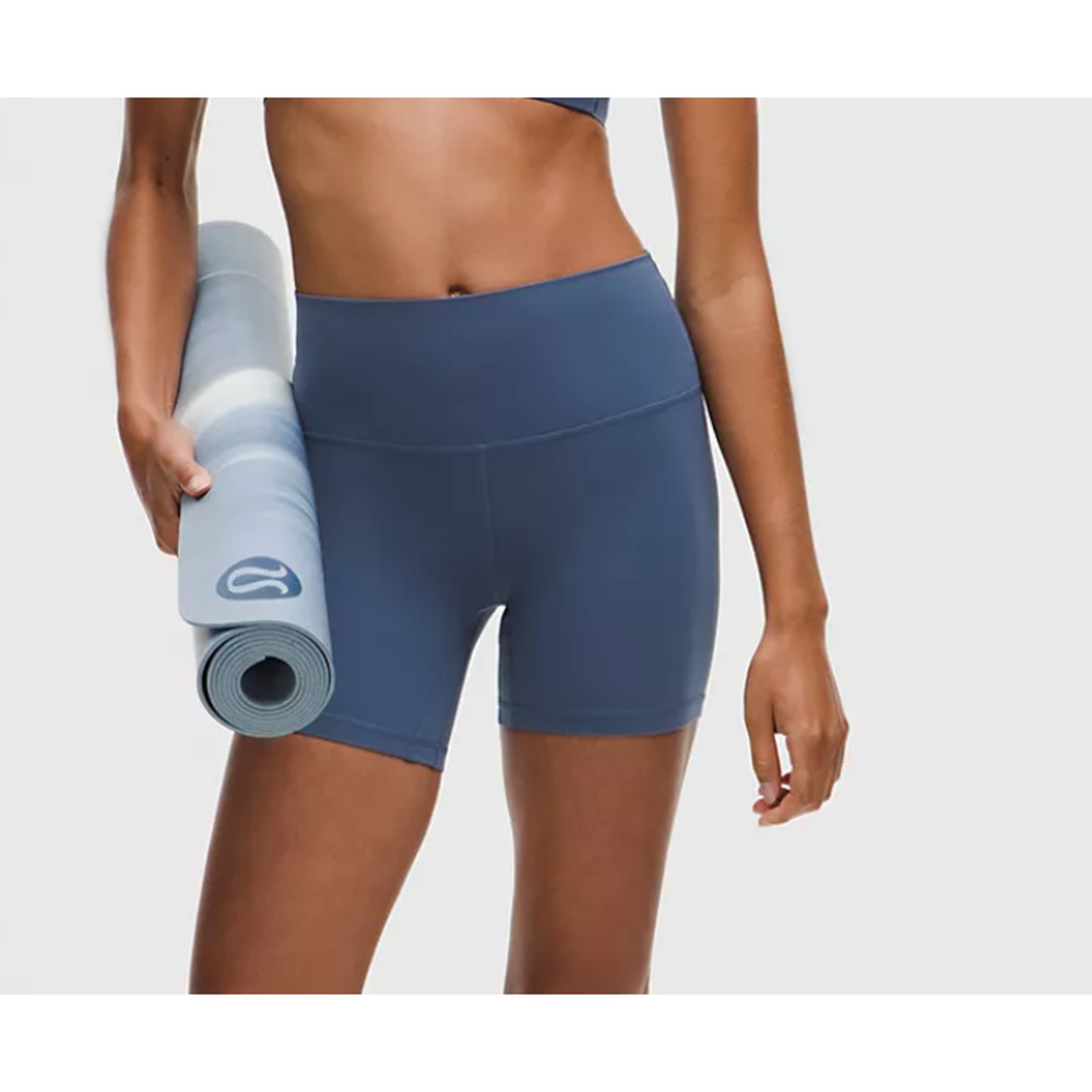 151 - NWT Lululemon Align High-Rise Short 6" Club Blue Sz 6